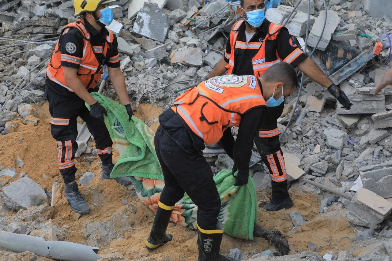 الدفاع المدني في غزة