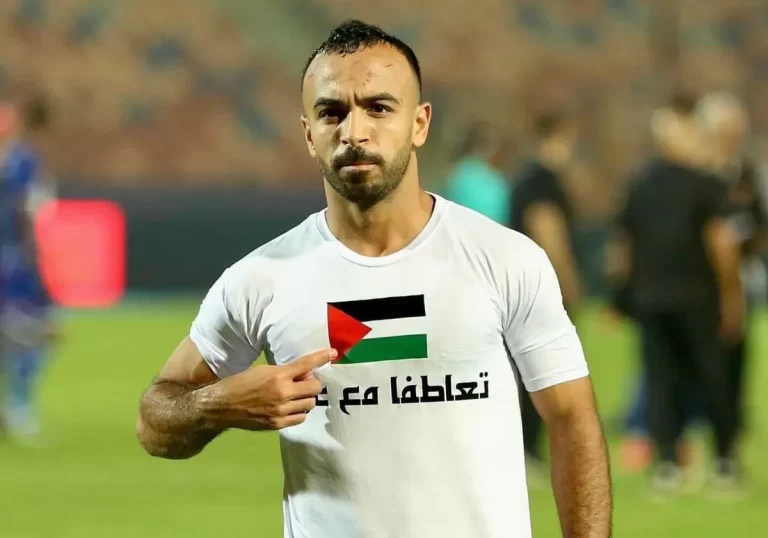 تضامن محمد مجدي قفشة مع غزة