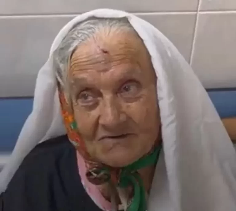 مسنة فلسطينية