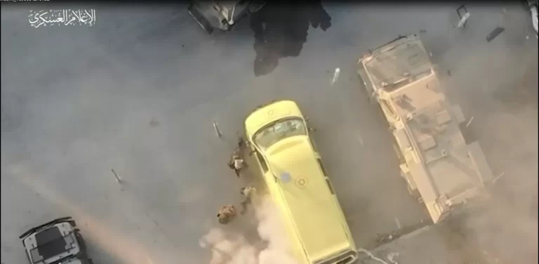 استهداف تجمع لجنود الاحتلال بقذيفة