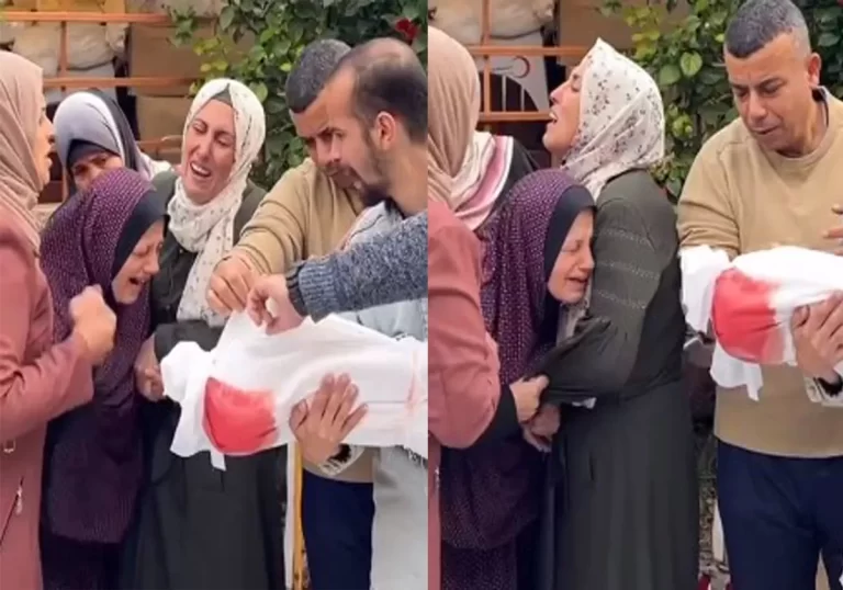 أم فلسطينية مفجوعة على فقدان أولادها بقصف الاحتلال على غزة