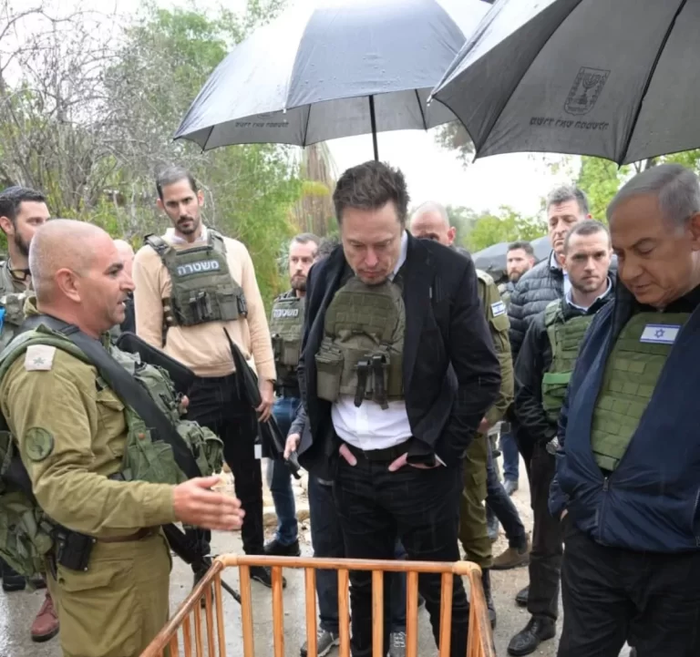 إيلون ماسك في إسرائيل