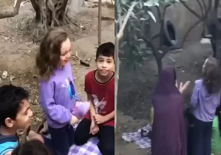 طفلة فلسطينية وعيد ميلادها