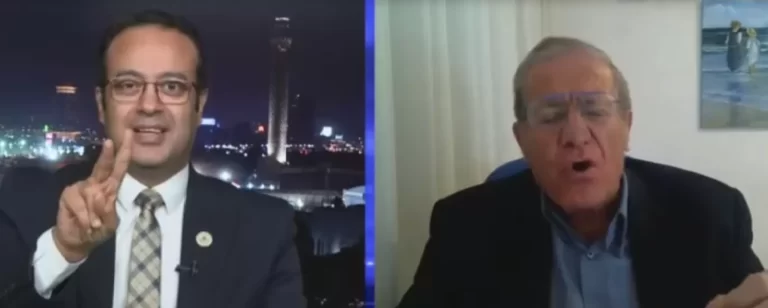 المحللان المصري فارس حامد والإسرائيلي إيلي نيسان