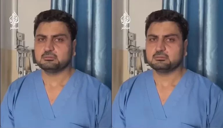 الممرض الفلسطيني محمد الكحلوت