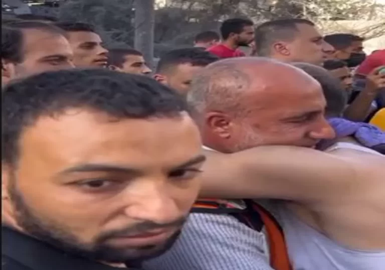 رجل دفاع مدني وقصف الاحتلال لمنزله واستشهاد أفراد عائلته