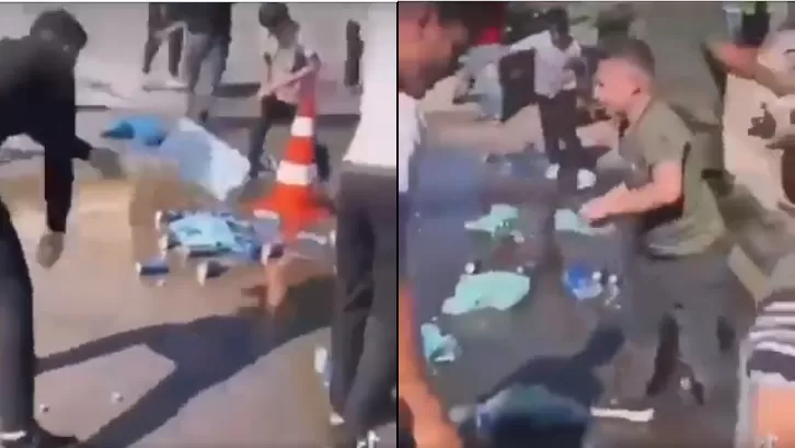 فيديو دهس مساعدات إنسانية في قطاع غزة يثير ضجة.. ما حقيقته؟ صورة مقتطفة من الفيديو المزعوم لدهس مساعدات إنسانية في غزة