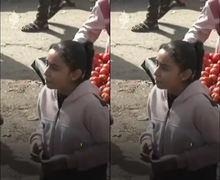 طفلة فلسطينية