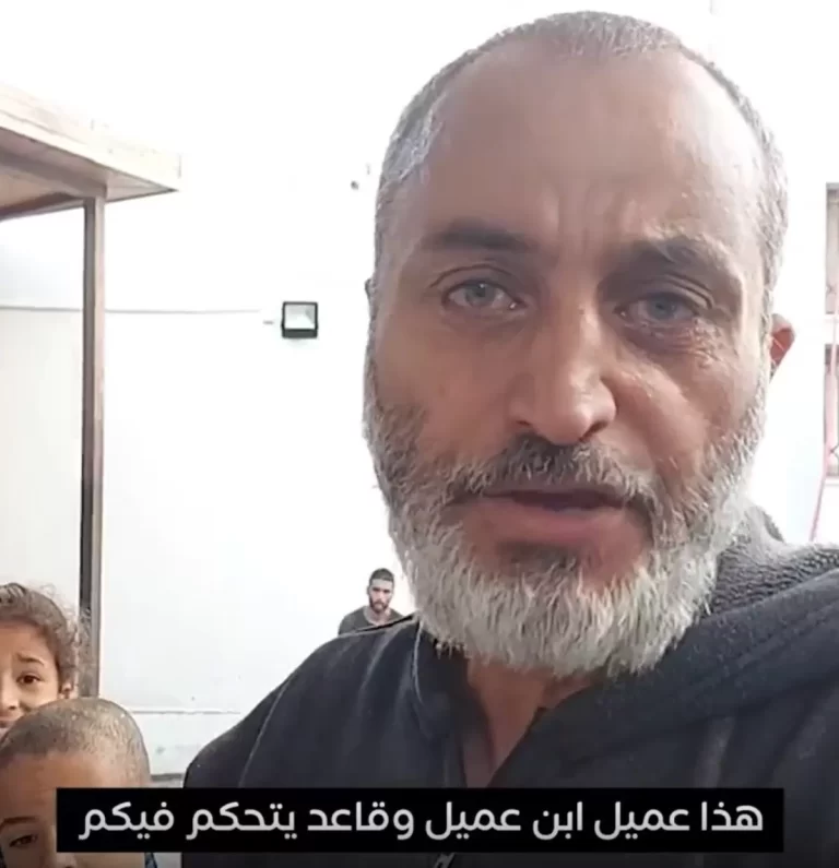 فلسطيني يبعث برسالة للمصريين