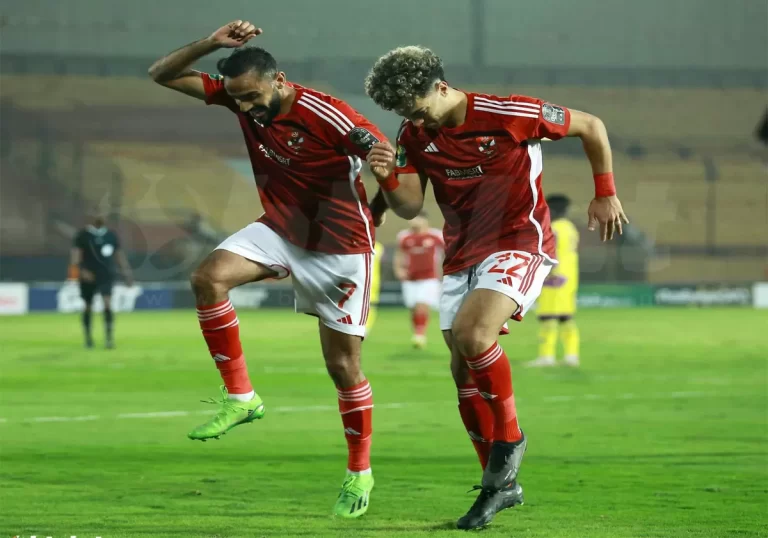 احتفال محمود كهربا وإمام عاشور