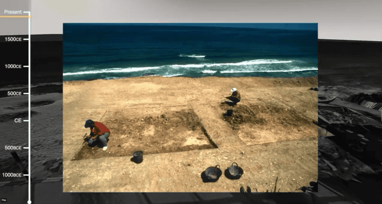 قرب مخيم الشاطئ للاجئين.. الموقع الأثري الذي قصفه الاحتلال