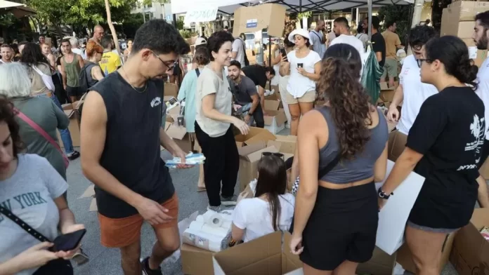 التبرعات الغذائية لجنود جيش الاحتلال 