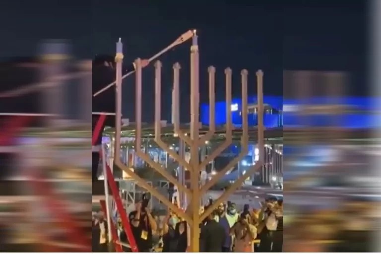 إشعال شموع حانوكا في الإمارات