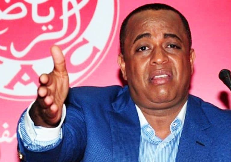 رئيس نادي الوداد المغربي سعيد الناصري