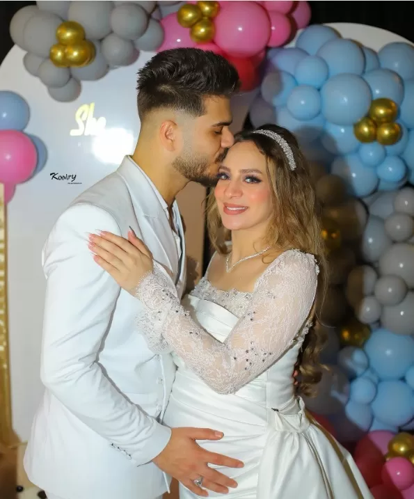 حقيقة فيديو العروس الحامل 