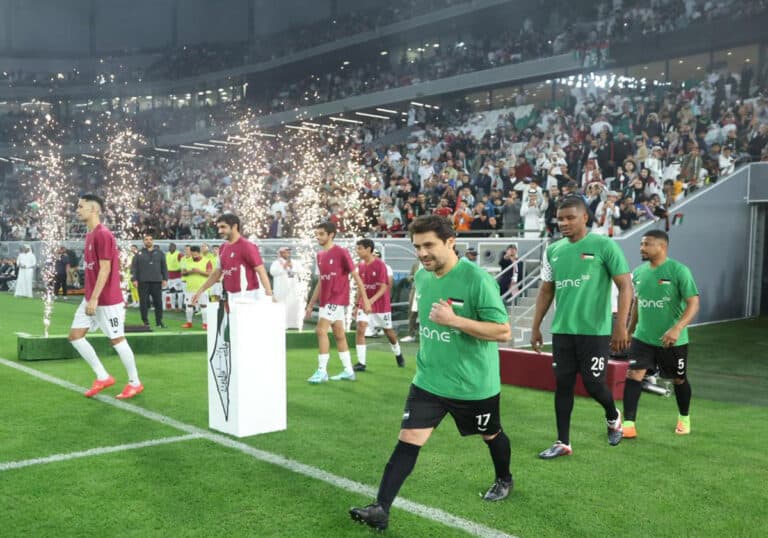 مباراة لأجل فلسطين الخيرية