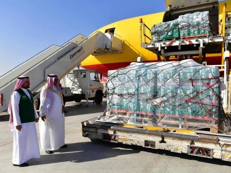 المساعدات الخليجية لغزة