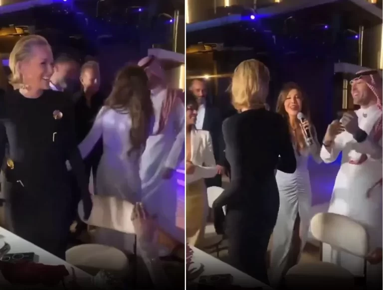 الممثلة الأمريكية شارون إيفون ستون في مهرجان البحر الأحمر