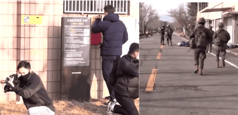 محاكاة كاملة لطوفان الأقصى في كوريا الجنوبية.. ما القصة؟ (فيديو) تدريب عسكري في كوريا الجنوبية يحاكي عملية طوفان الأقصى