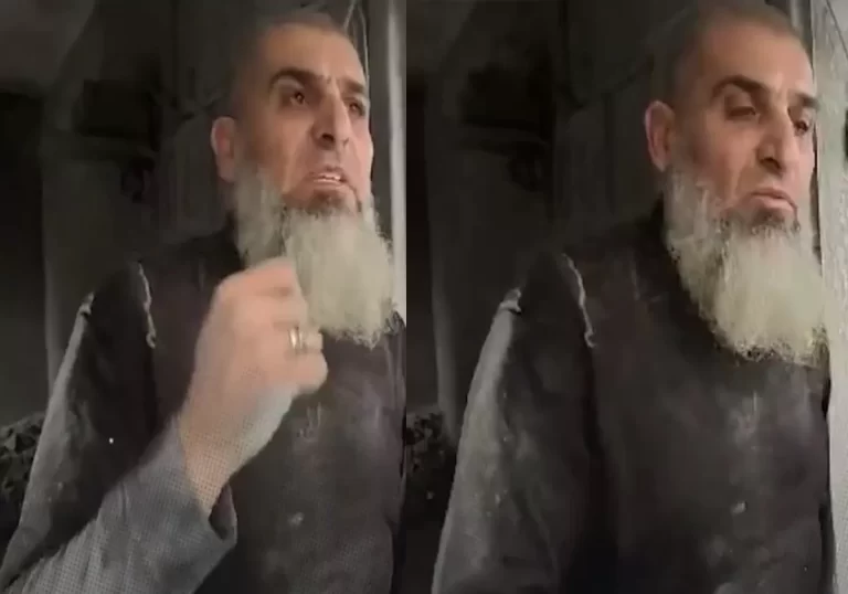 والد شهيد فلسطيني من غزة