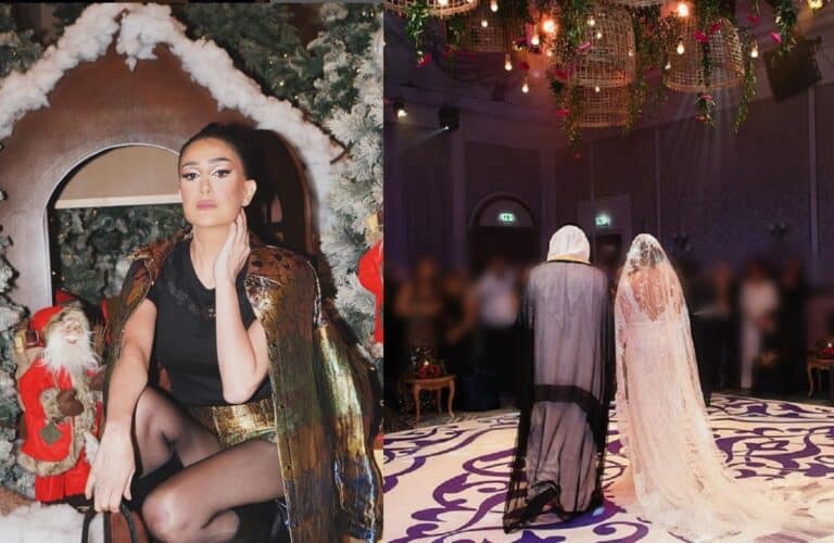 زواج غادة عبد الرازق من ثري قطري