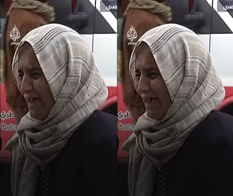 نازحة فلسطينة تنفجر من البكاء: طالبة مشمّع أستر بناتي (فيديو مأساوي) سيدة فلسطينية نازحة