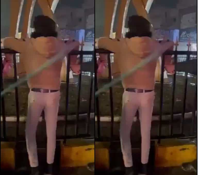 فيديو لجلد شاب سوري بمدينة الباب لاتهامه بسب الذات الإلهية جلد شاب سوري بسبب سبه الذات الإلهية