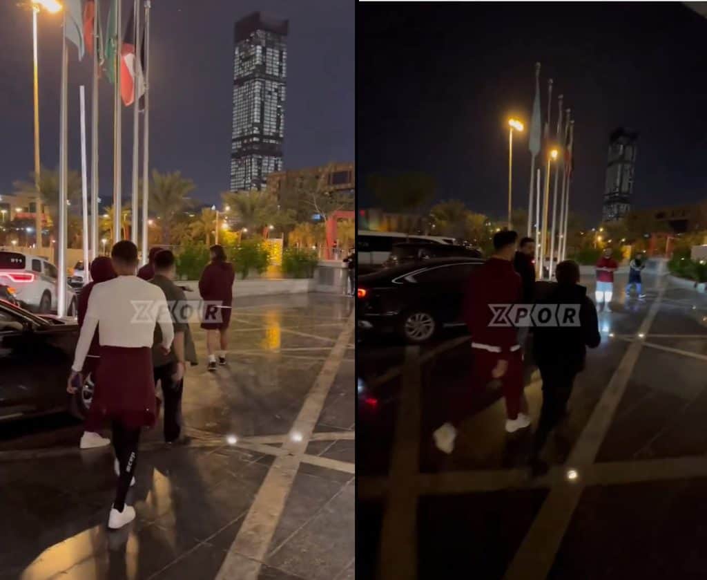 لاعبو غلطة سراي في السعودية