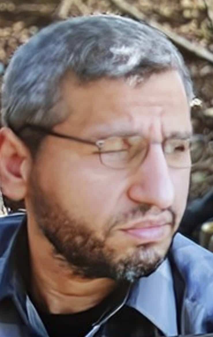 صورة محمد الضيف المزعومة التي نشرتها القناة الـ12 العبرية 