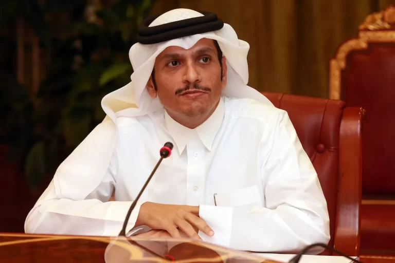 قطر: من غير المقبول استخدام المساعدات لمحاولة تركيع الفلسطينيين (فيديو) رئيس الوزراء القطري محمد بن عبدالرحمن آل ثاني
