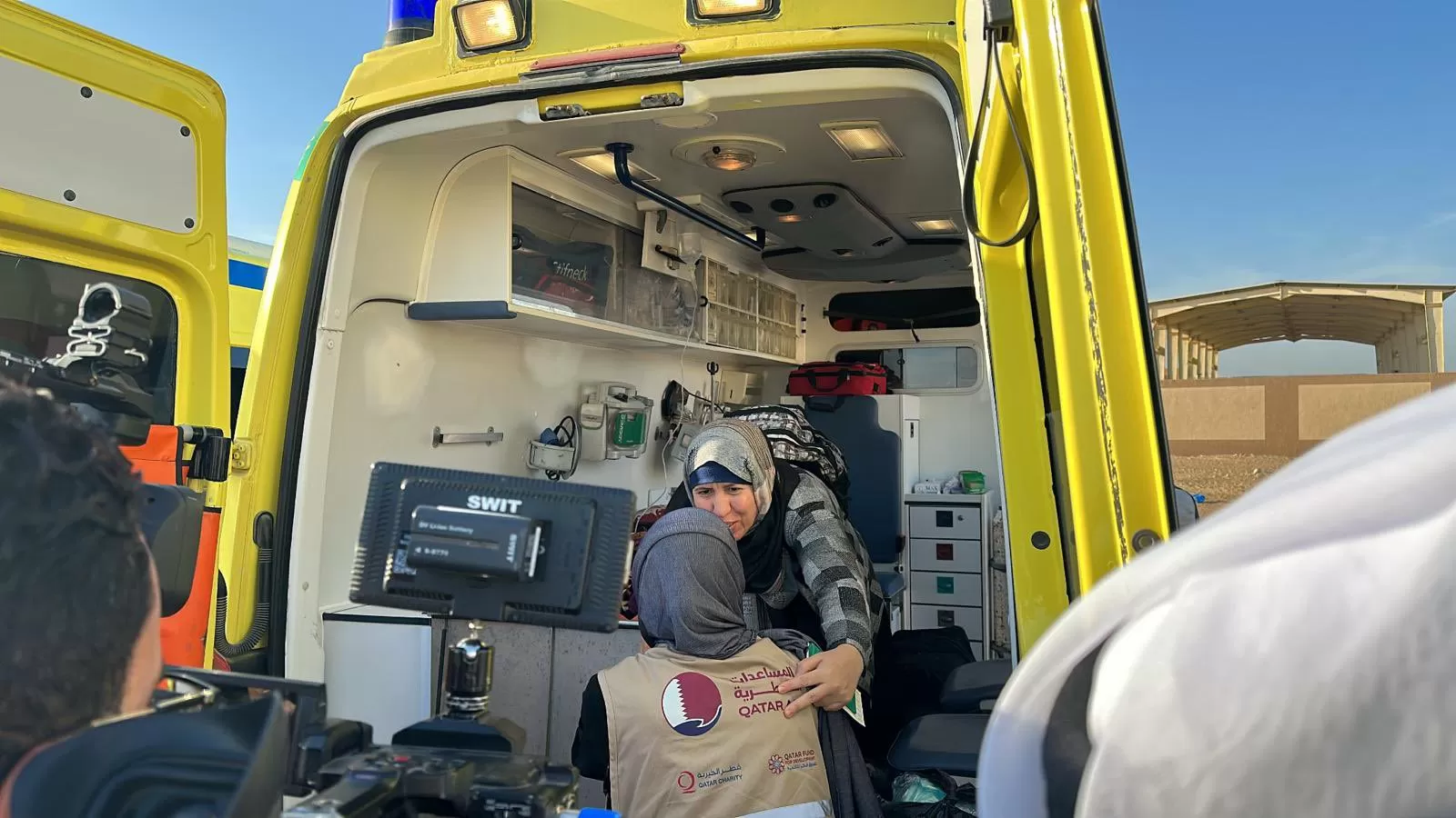 وصول جرحى غزة للعلاج في قطر