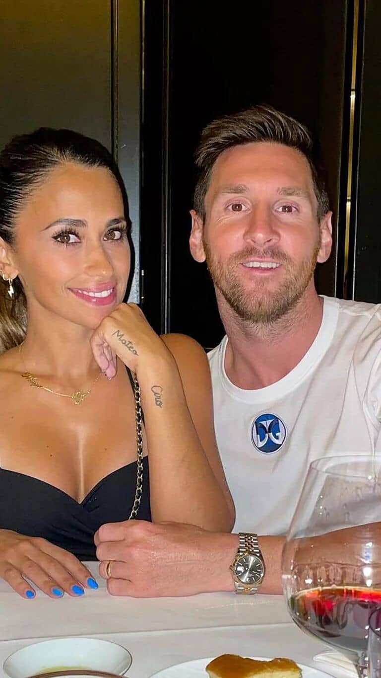 أسماء أبناء ميسي على يد زوجته