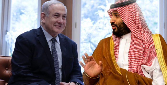محمد بن سلمان وبنيامين نتنياهو