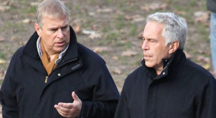 الأمير أندرو وجيفري إبستين