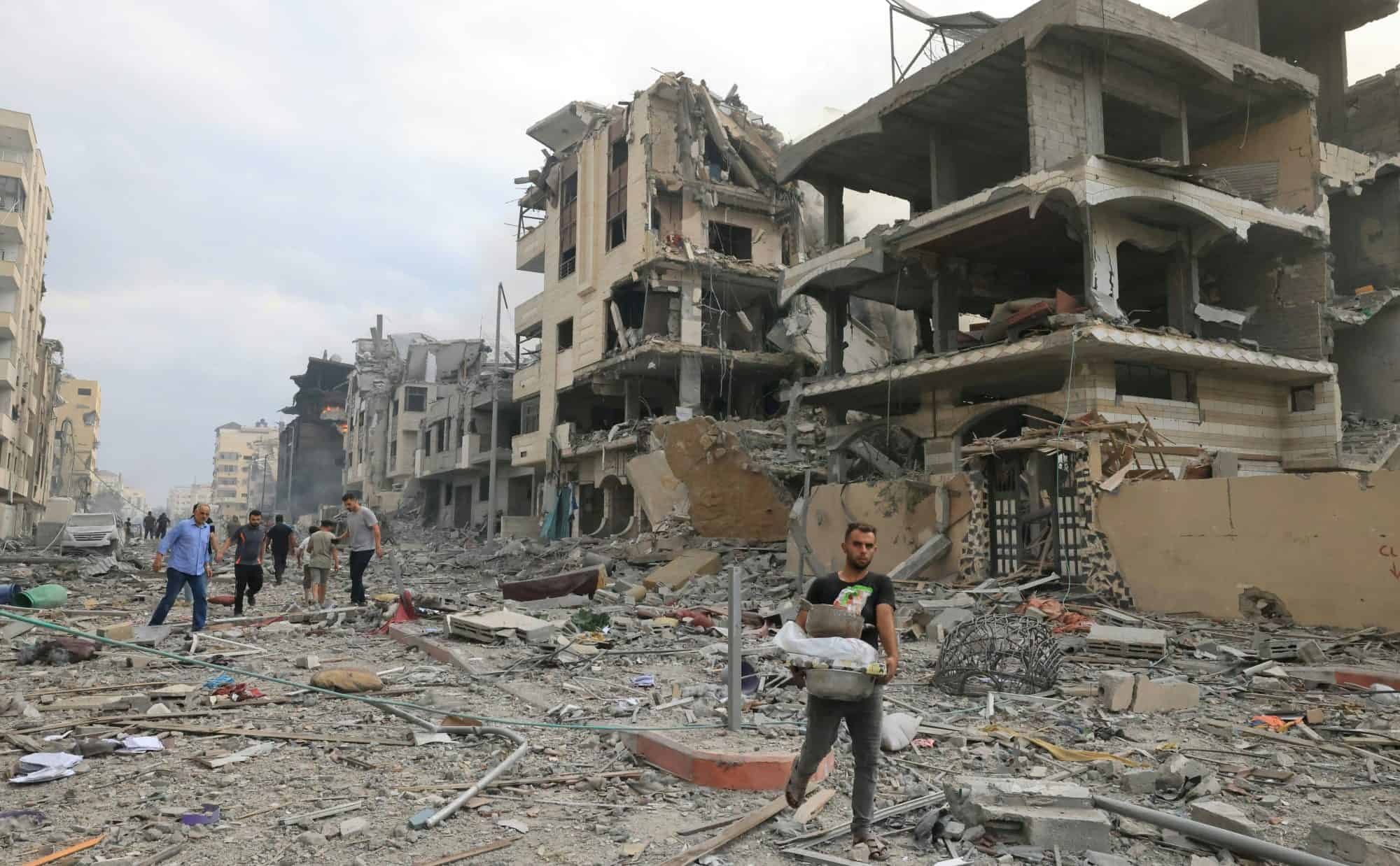 القصف الإسرائيلي على غزة