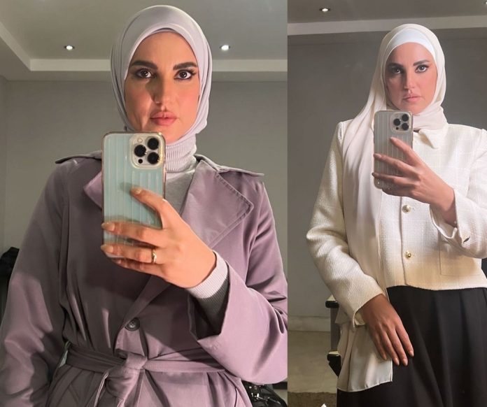 درة بالحجاب من كواليس تصوير مسلسلها الرمضاني الجديد 2024 "اثبات نسب"