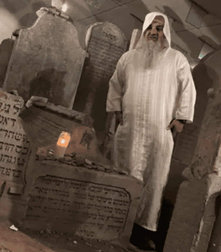 رجل الدين اليهودي الإسرائيلي "رحاميم حاييم"