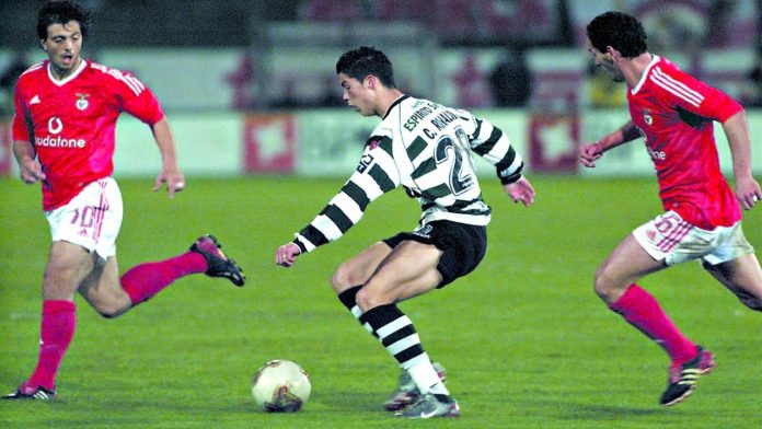 رونالدو مع سبورتنغ لشبونة