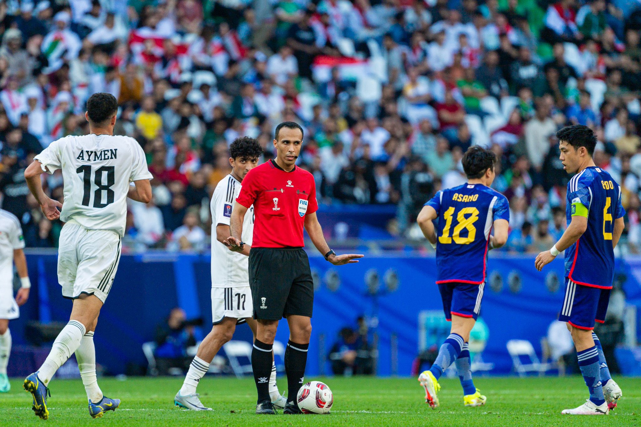 مباراة العراق واليابان