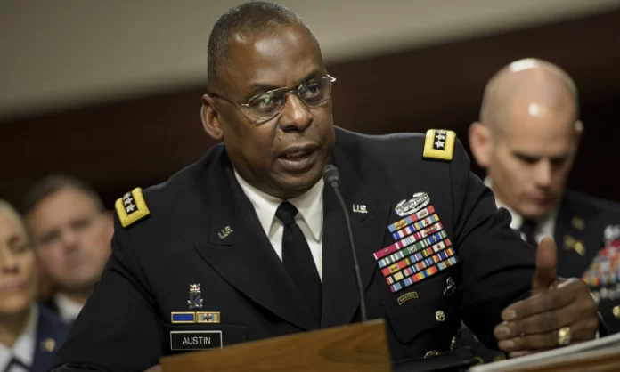 وزير الدفاع الأمريكي لويد أوستن