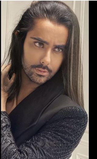 صالح الراشدي بشعر طويل