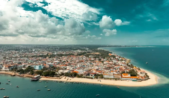 جزيرة زنجبار التي كانت تحت الحكم العماني 