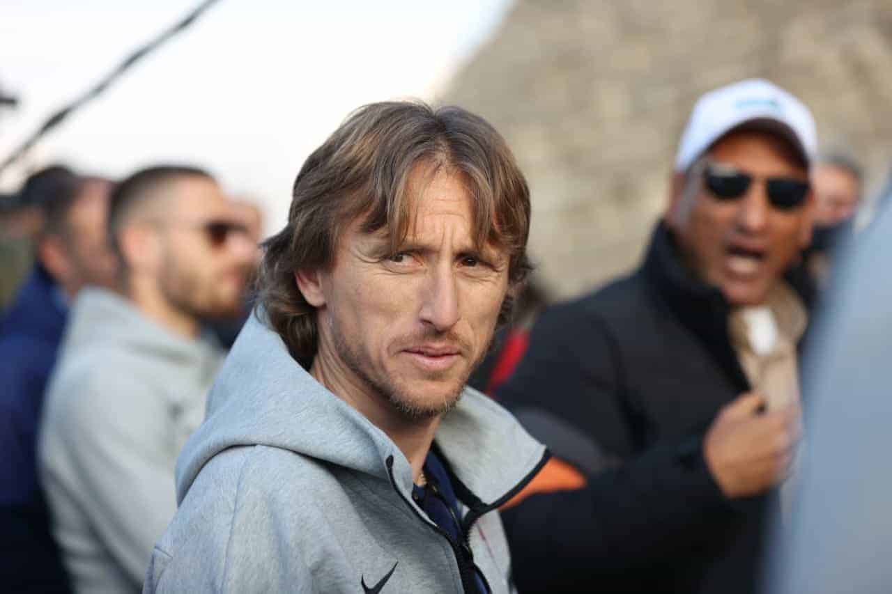 اللاعب لوكا مودريتش