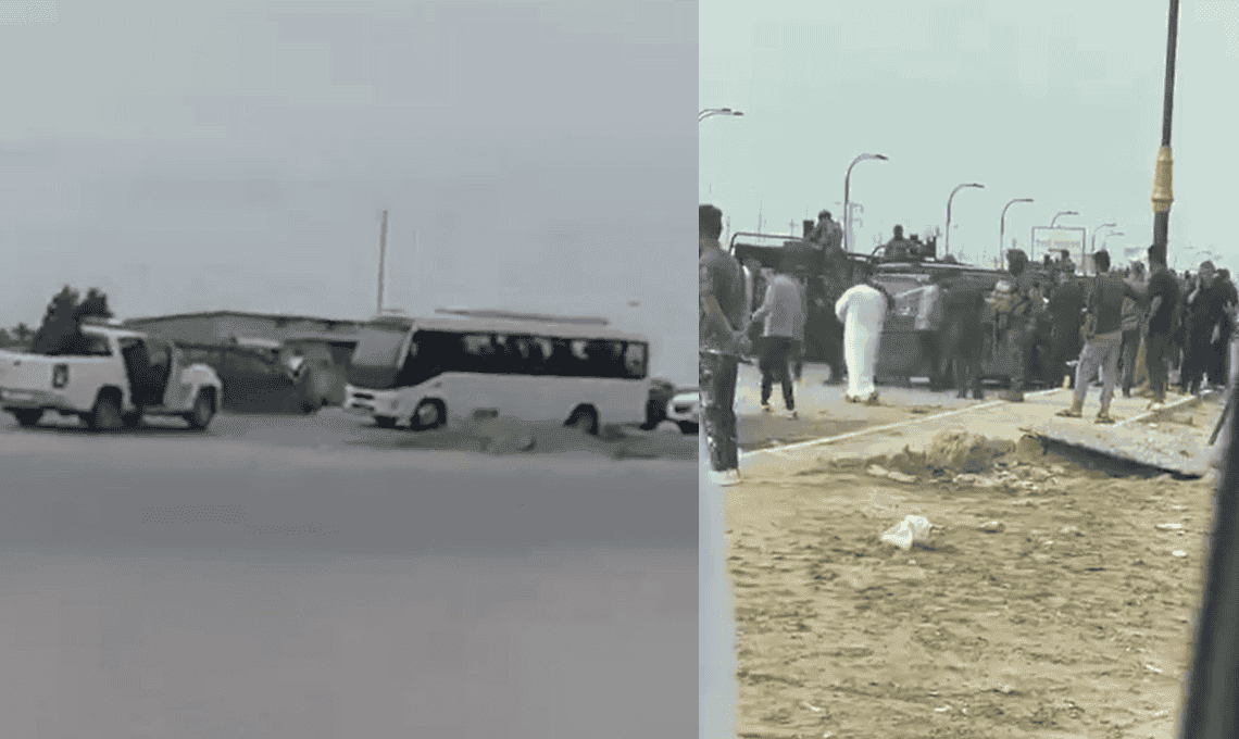 فوضى العراق.. مسلح يحاول اختطاف طالبات جامعة ويتسبب بقتلى وجرحى “فيديو” فوضى العراق.. مسلح يحاول اختطاف طالبات جامعة ويتسبب بقتلى وجرحى