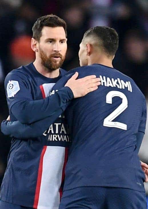 ميسي - أشرف حكيمي