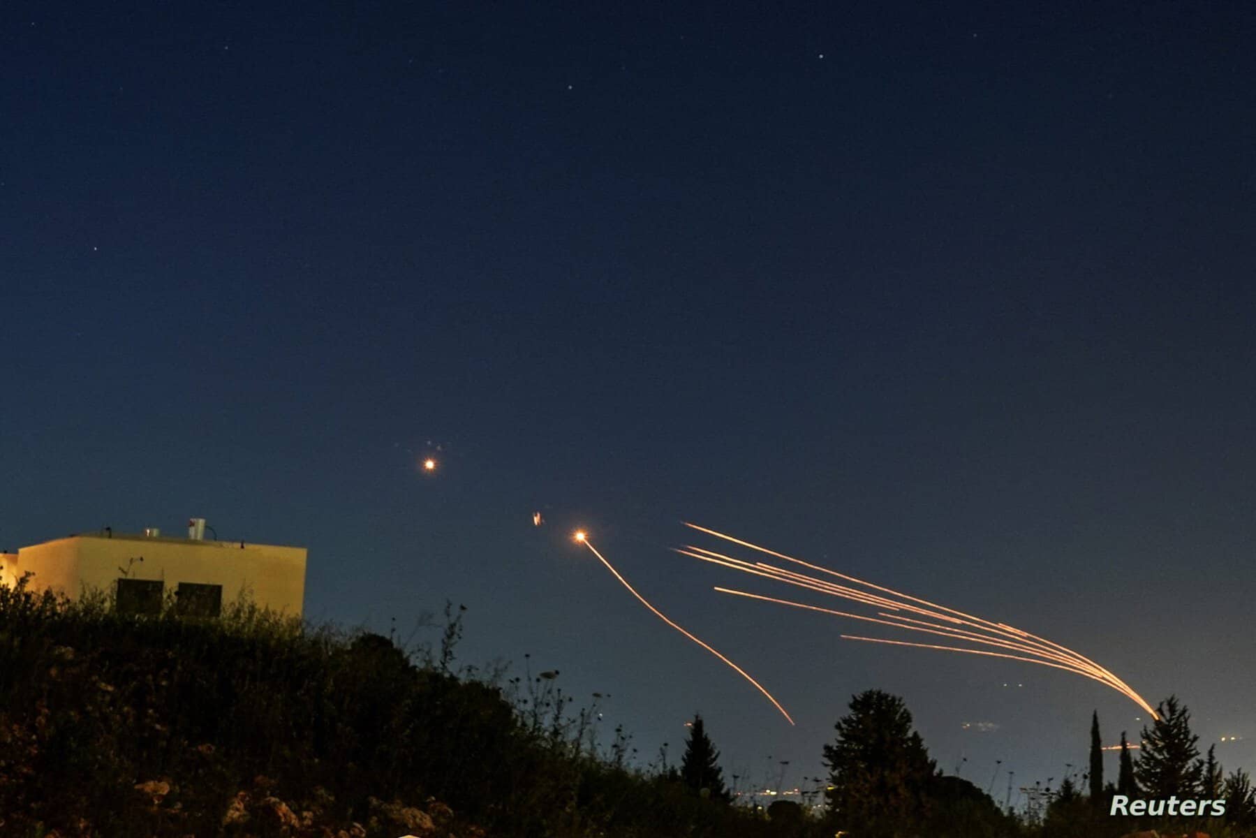 صد الهجوم الإيراني على إسرائيل