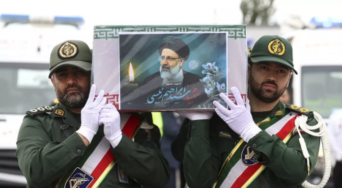 تشييع جثمان إبراهيم رئيسي