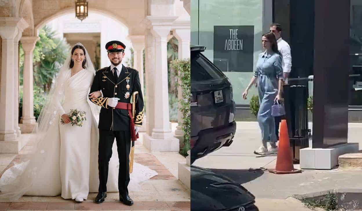 أول فيديو يظهر حمل الأميرة رجوة الحسين (شاهد) حمل الأميرة رجوة