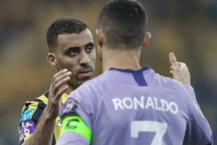 رونالدو والمغربي عبد الرزاق حمد الله