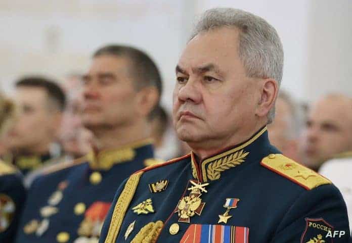 وزير الدفاع الروسي السابق سيرغي شويغو